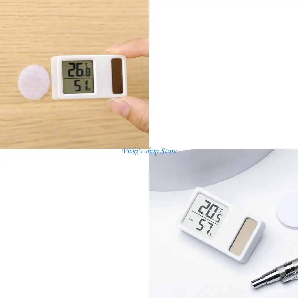 Digital Thermometer Hygrometer with LCD Display