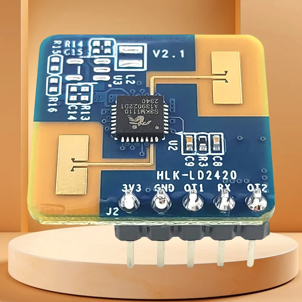LD2420 Radar Module Low Power Smart Sensor Human Motion Sensor Module 24GHz Support GPIO U