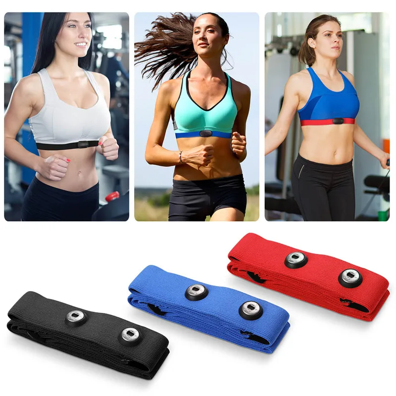 COOSPO Heart Rate Monitor Chest Belt Strap for Wahoo Garmin for 808s H6 Sports Wireless He