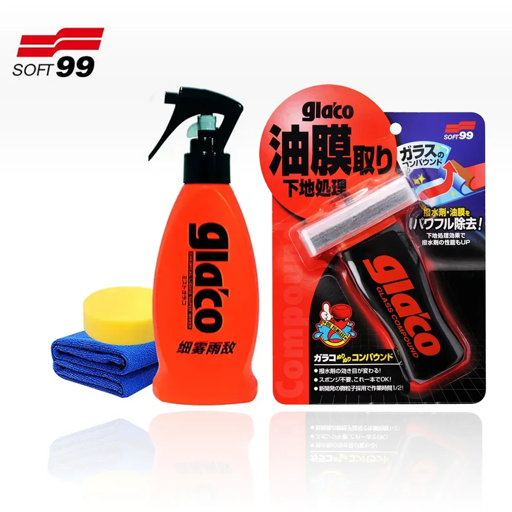180ml Soft99 Japan Ultra Glaco Car Windshield Glass Water Rain Repellent Glass Hydrophobic