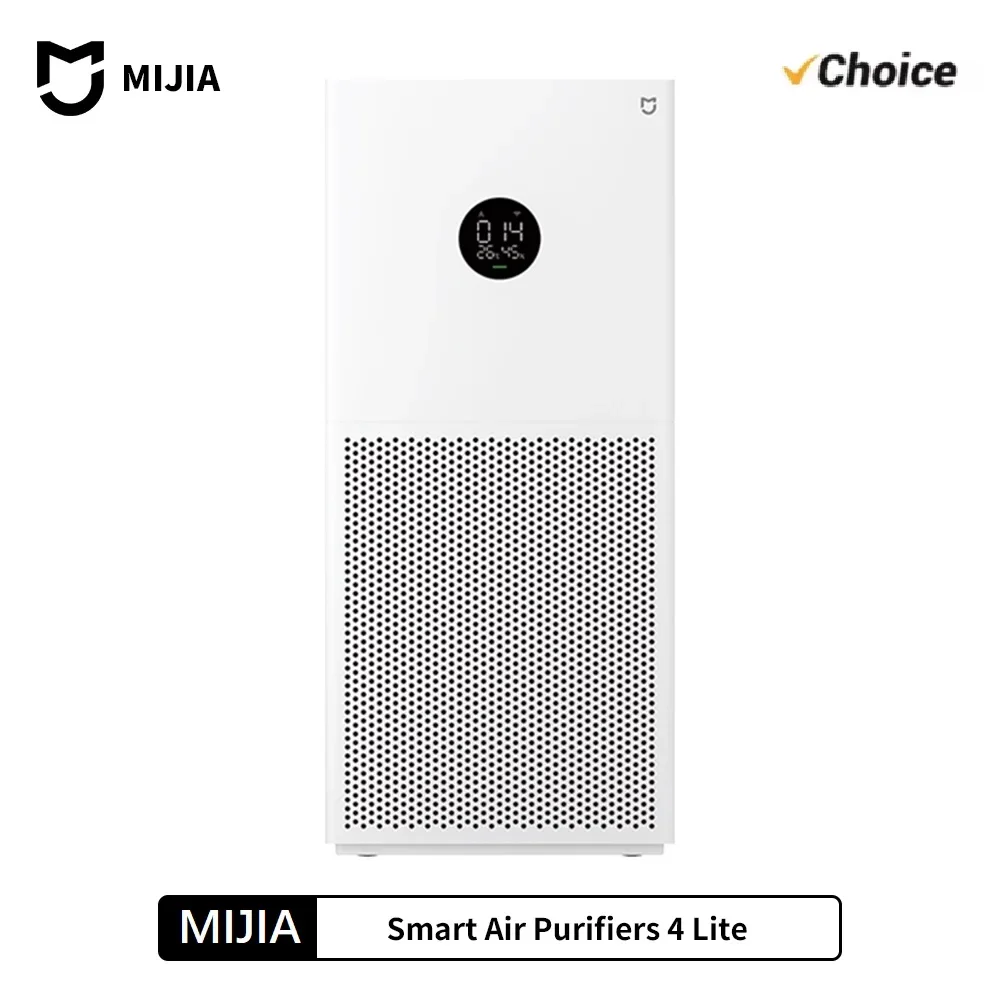 NEW MIJIA Smart Air Purifier 4 Lite LED Display Quadruple Purification Aldehyde Removal Ho