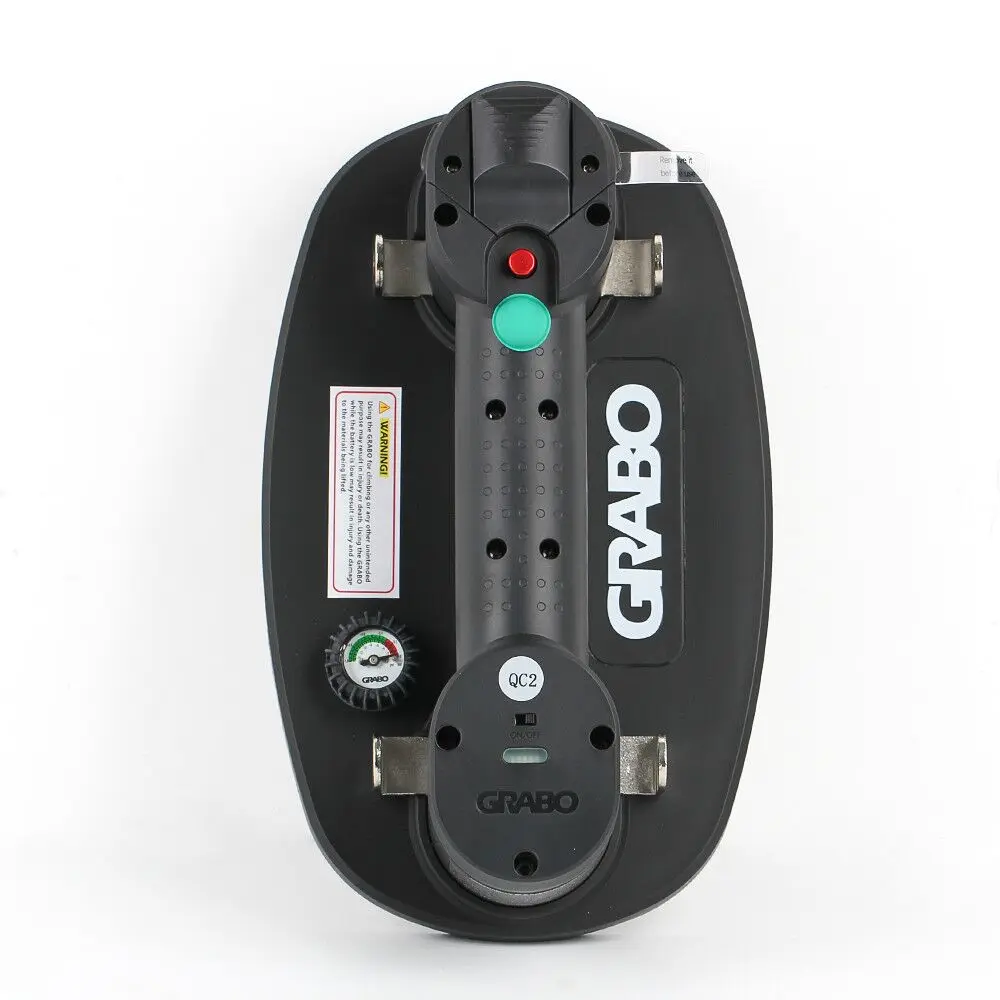 Raizi GRABO Electric Vacuum Suction Cup for Granite Glass Tile Wood Dry-Wall Heavy Slab Mo