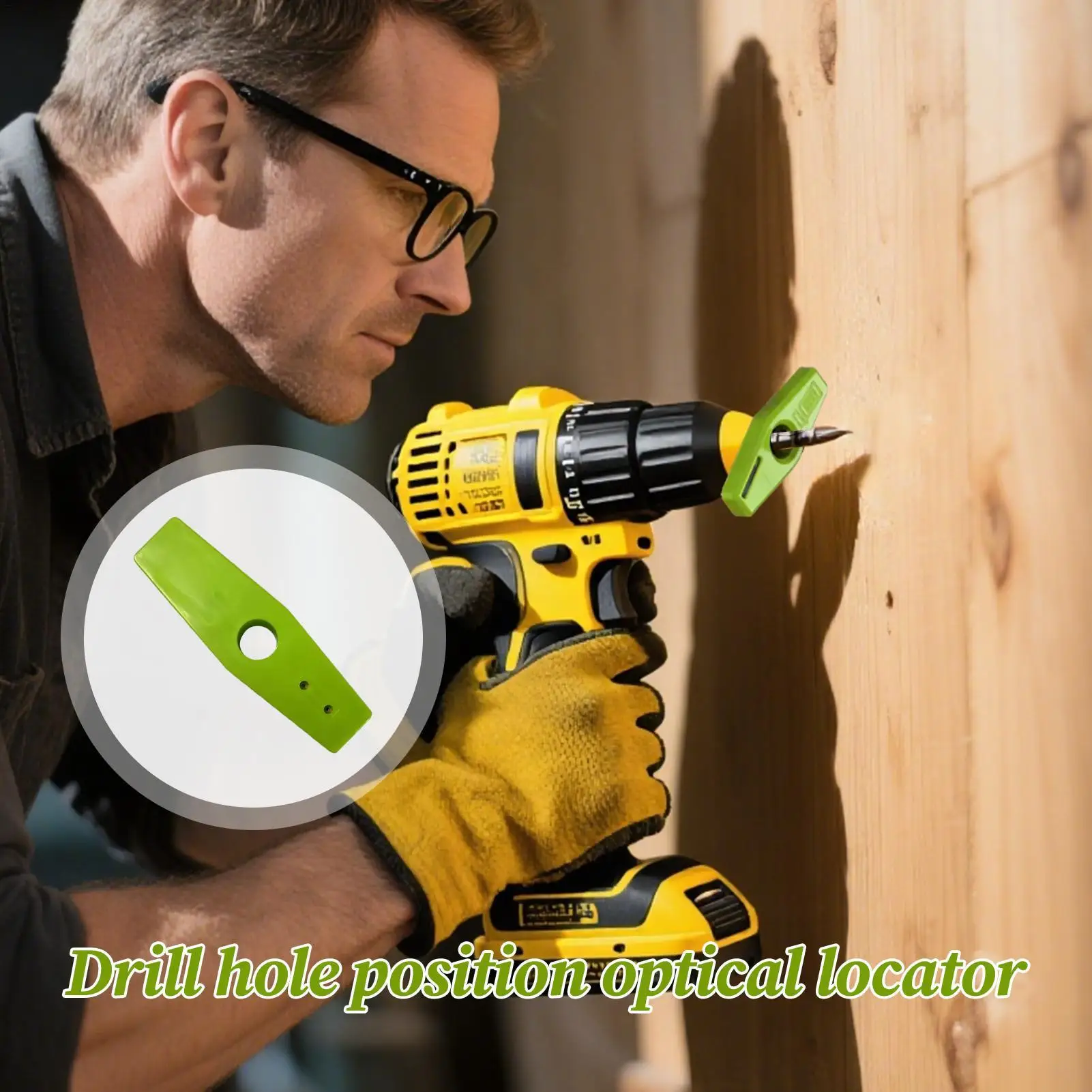 Drill Block Precise Punching Tool Punch Locator Drill Guide for Cabinet Drawer Installatio