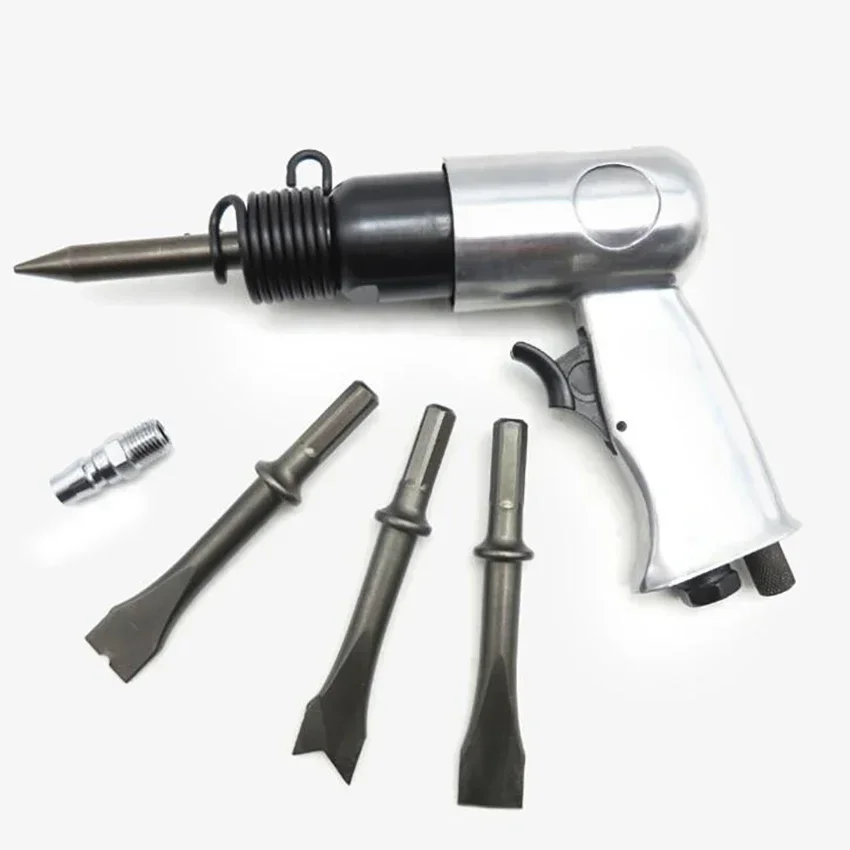 Pneumatic Air Hammer with Interchangeable Chisels