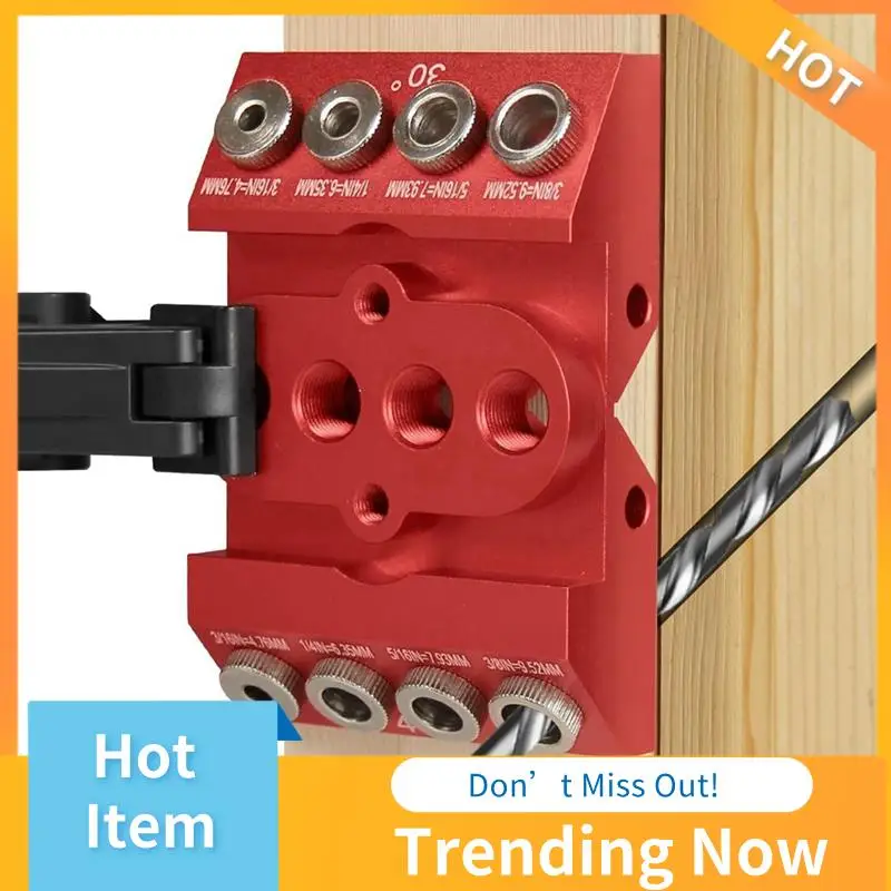 30 45 90 Degree Angle Drill Guide Jig Drill Block For Straight Angled Holes With Detachabl