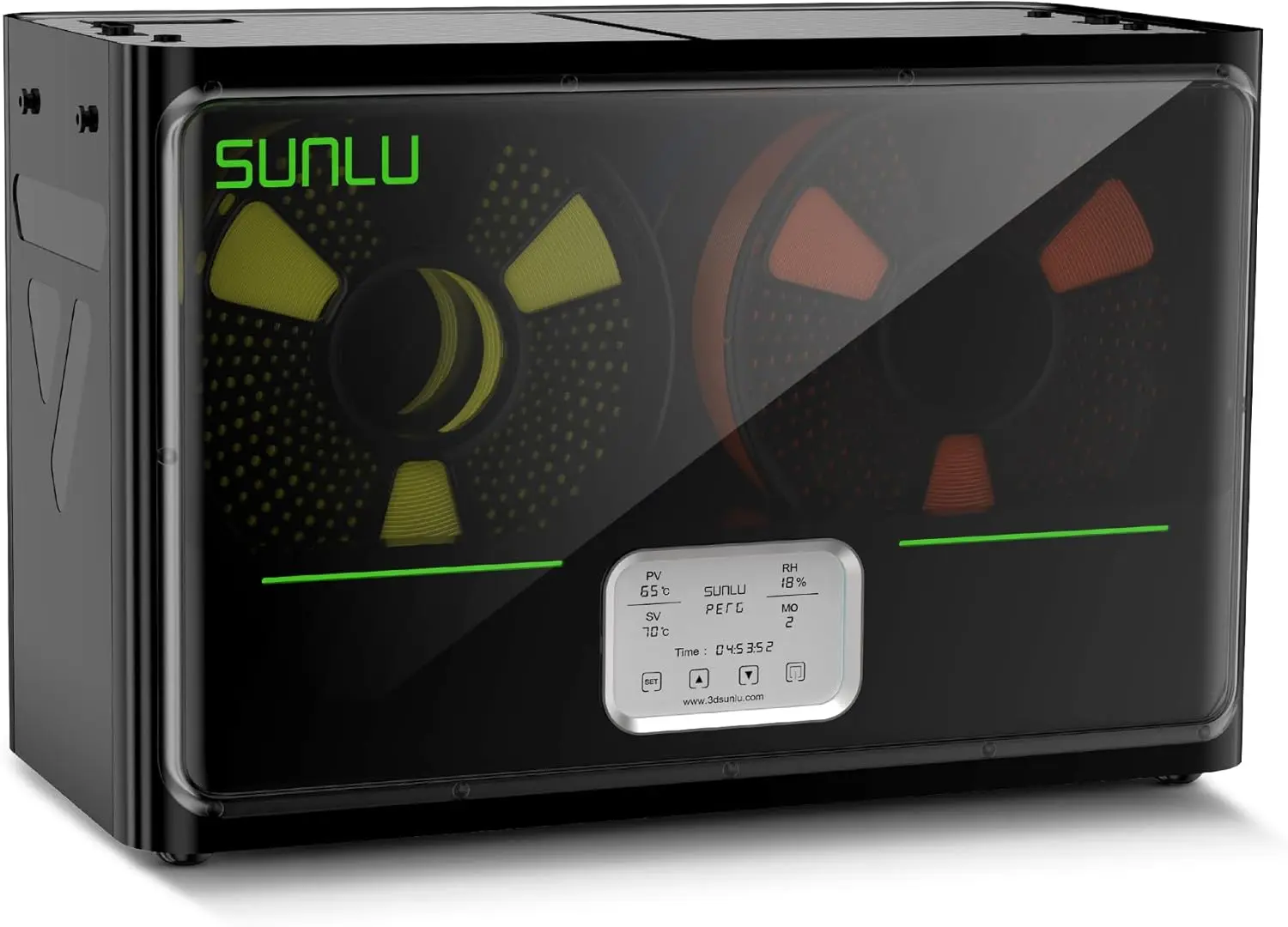 SUNLU 3D Filament Dryer S4 Filament Dryer Fast heating Universal compatibility Fit Four Sp