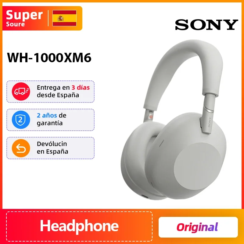 Orignial Sony WH-1000XM6 Wireless Noise Cancelling Headphone HD Noise Canceling Processor