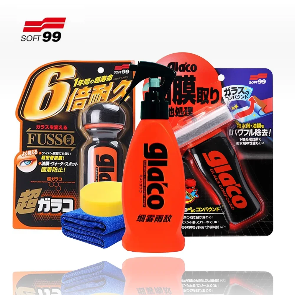 Soft99 Ultra Glaco Car Windshield Glass Rain Repellent Glass Water Repellent Coating Anti-