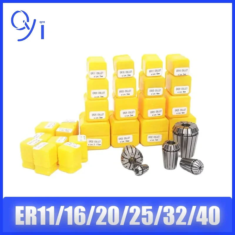 ER11/ER16/ER20/ER25/ER32/ER40 Precision Spring Collet Chuck Set