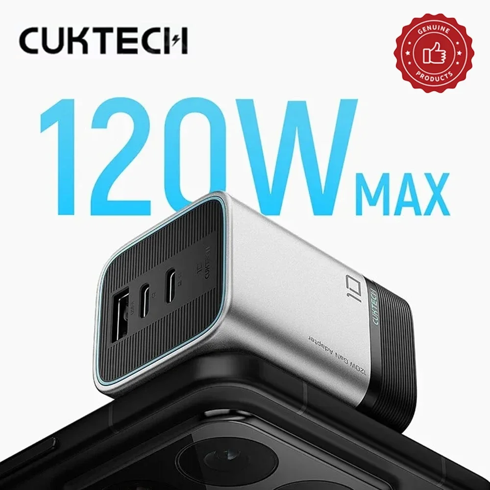 CUKTECH 120W GaN Fast Charger (AD1203P)