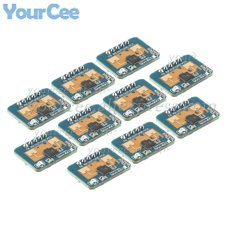 HLK-LD2410C 24GHz Millimeter Wave Radar Sensor Module (Pack of 10)