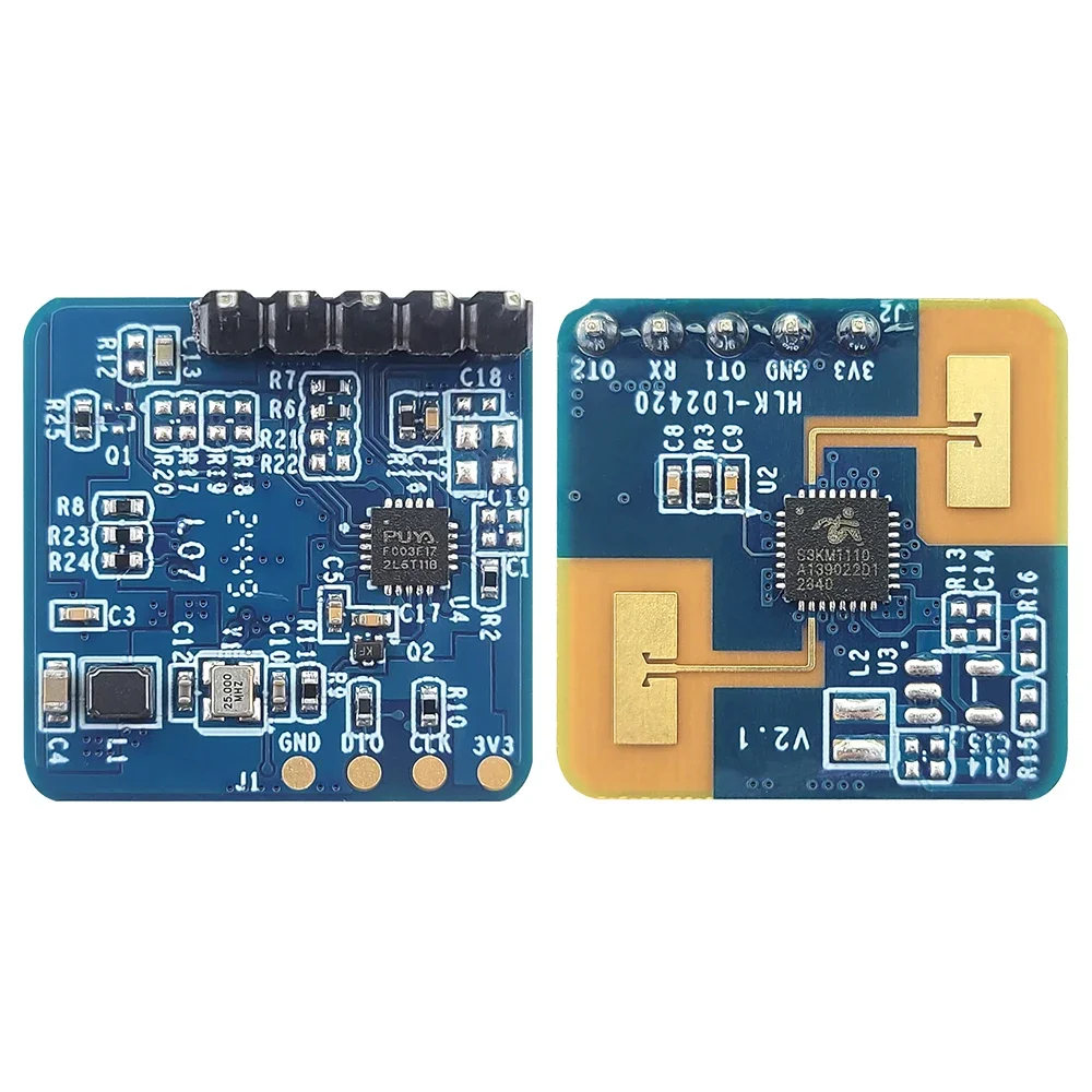 LD2420 Radar Module Human Motion Sensor Module 24GHz Support GPIO UART Interface Low Power