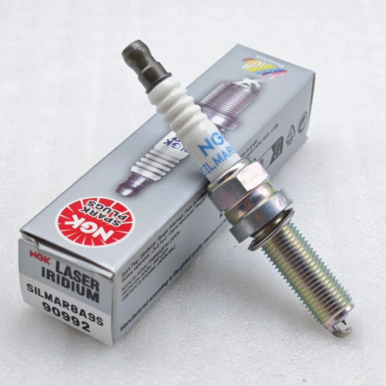1pcs Original NGK Laser Iridium Spark Plug SLMAR8A9S 90992 Suitable For CRF1000L CRF1100 S