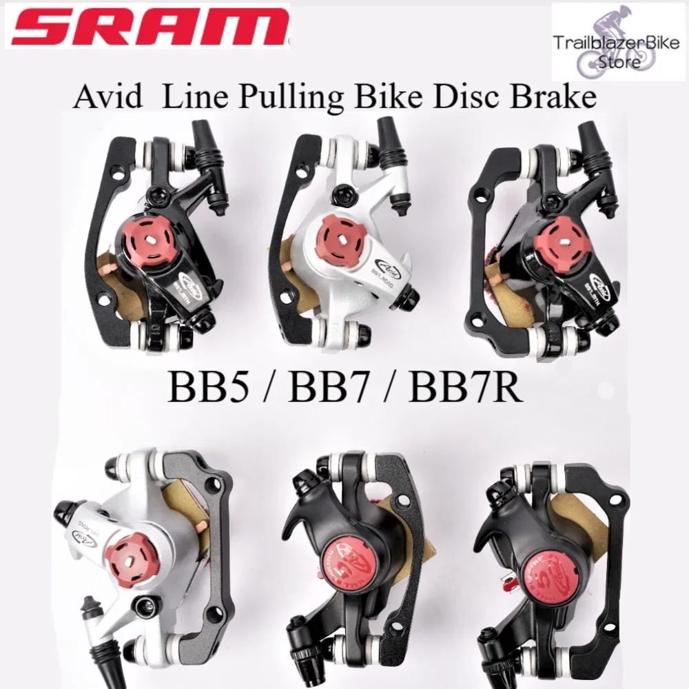 sram Line Pulling Bike Disc Brake Sets AVID BB7 BB7R BB5 Aluminum Alloy Mechanical MTB Mou