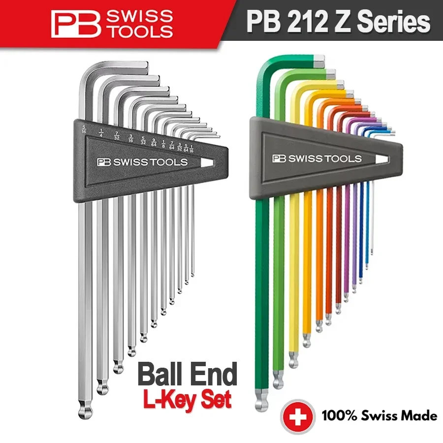 PB Swiss Tools PB 212 Z Series Ball-End L-Key Set