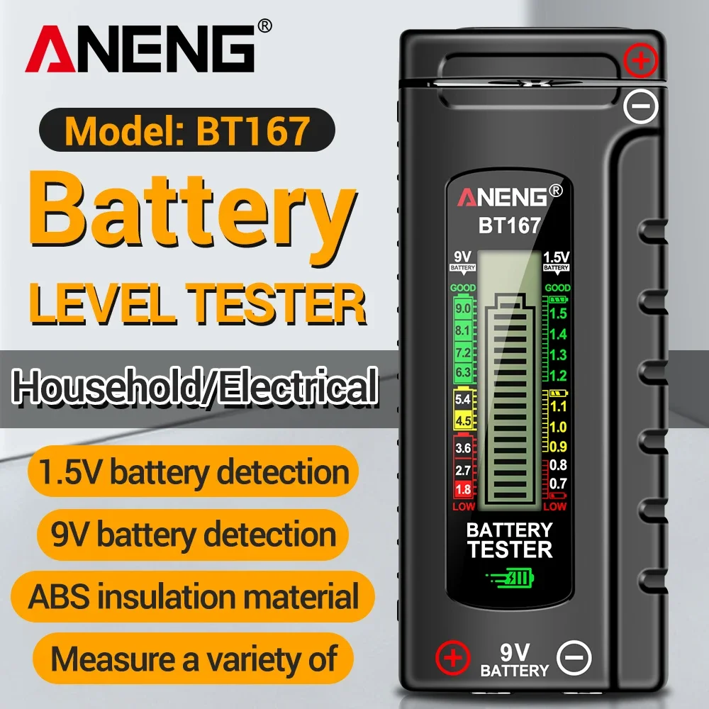 ANENG BT167 Battery Level Tester