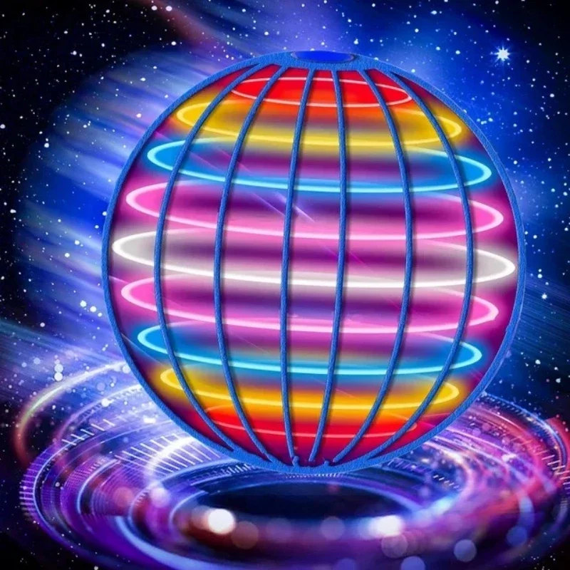 LED Flying Orb with Hover & Light Effects