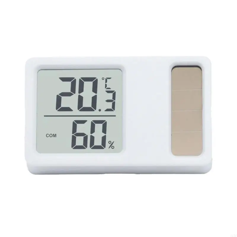 127C Solar-Powered Digital Thermometer Hygrometer