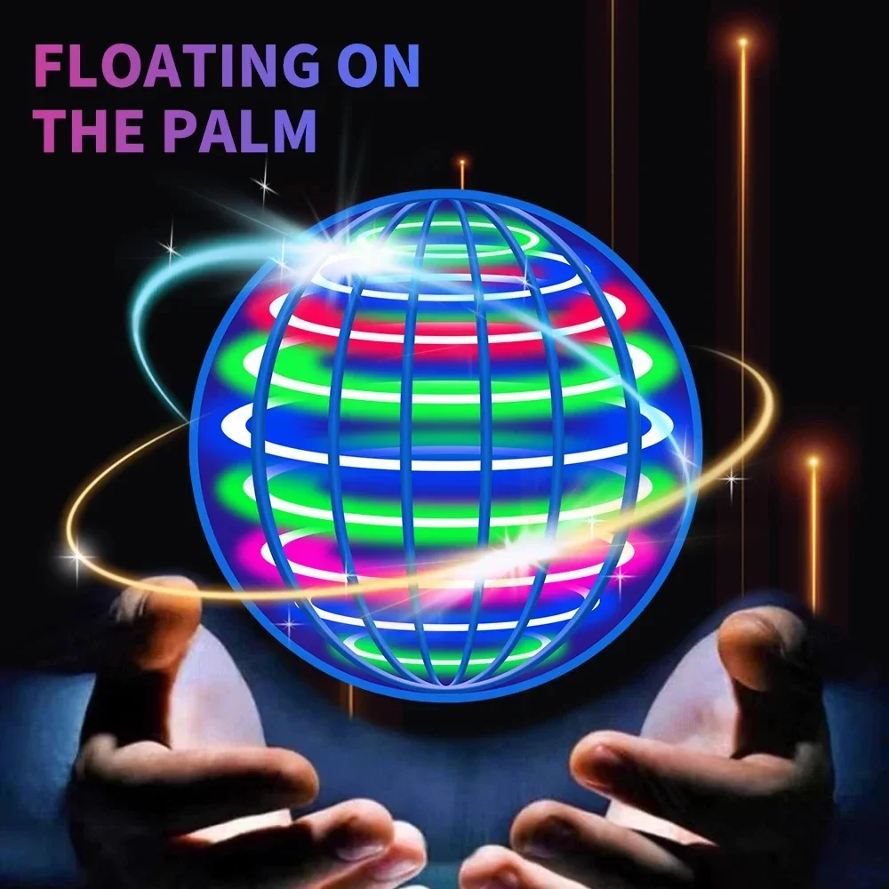 LED Floating Ball with Colorful Light Effects