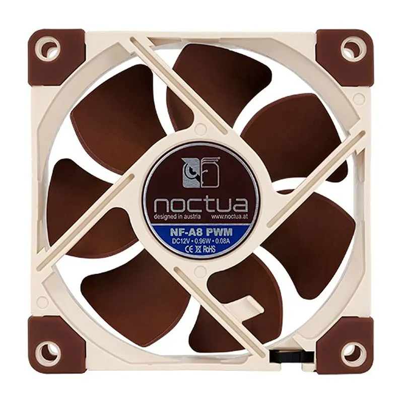 Noctua NF-A8 8cm Fan High Quality Fan/3/4pin/Intelligent Temperature Control/CPU Fan Sile