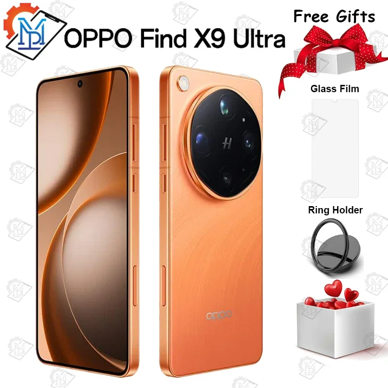 100% Original OPPO Find X9 Ultra 5G Smartphone 6.82" Display Snapdragon 8 Elite Camera 200